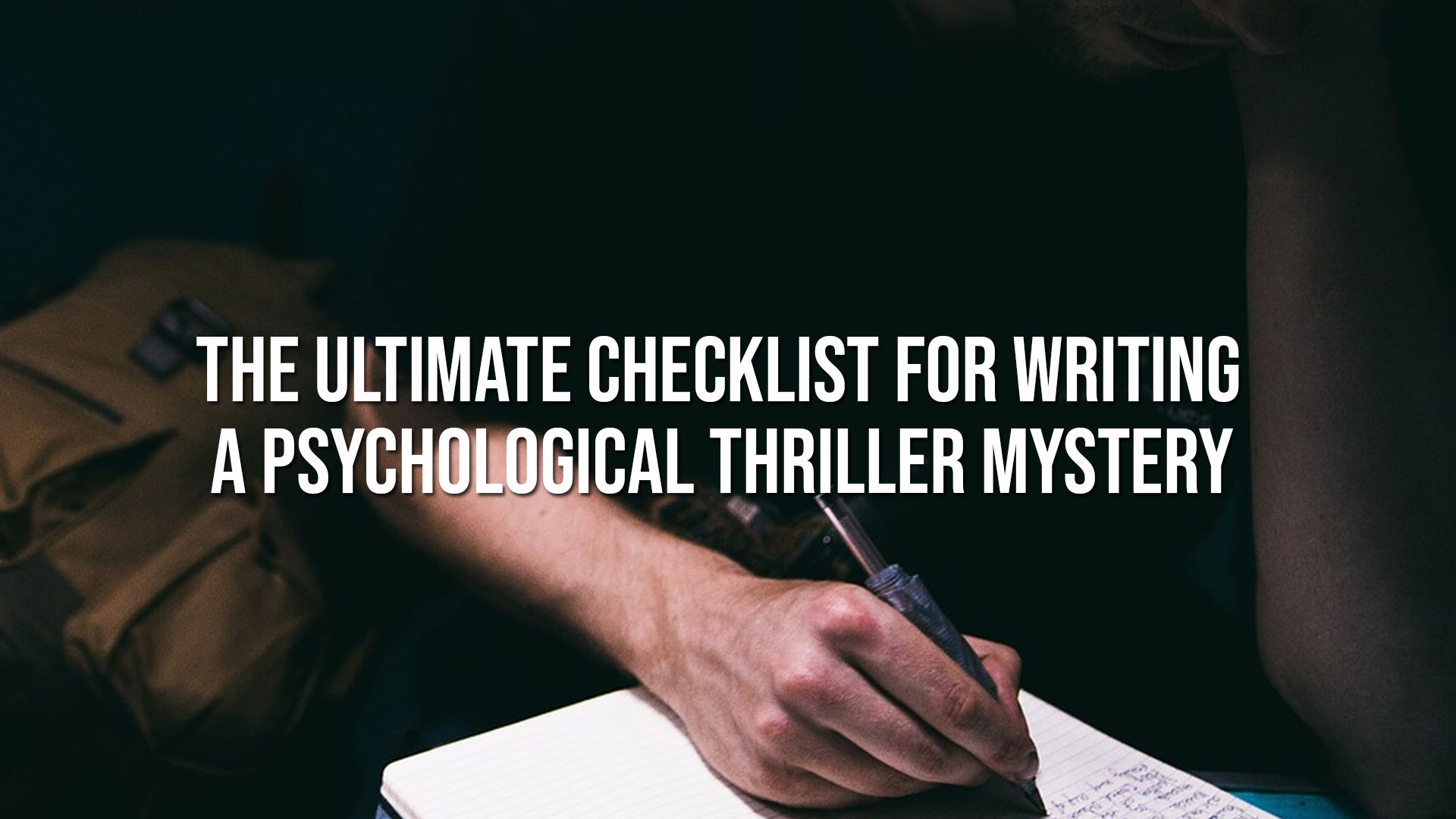 psychological thriller essay